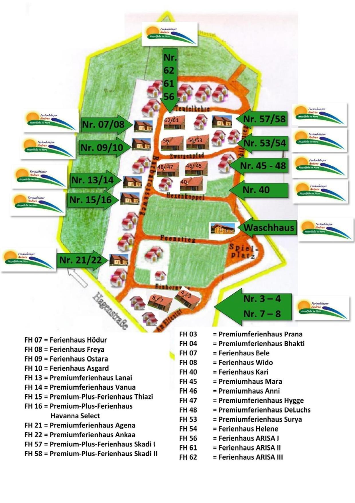 Premiumferienhaus Bhakti Villa Hasselfelde Buitenkant foto